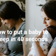 how to put a baby to sleep in 40 seconds
