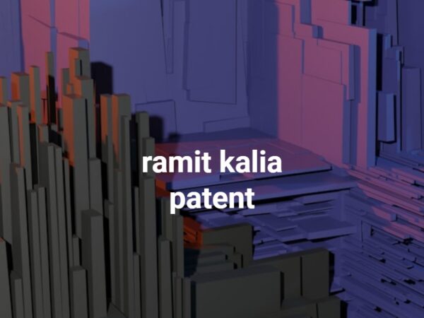 ramit kalia patent