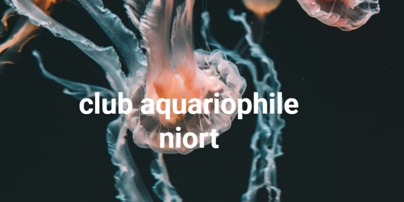 club aquariophile niort