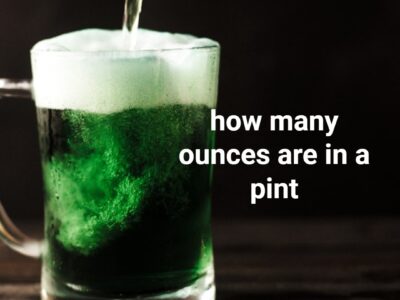 how many ounces are in a pint