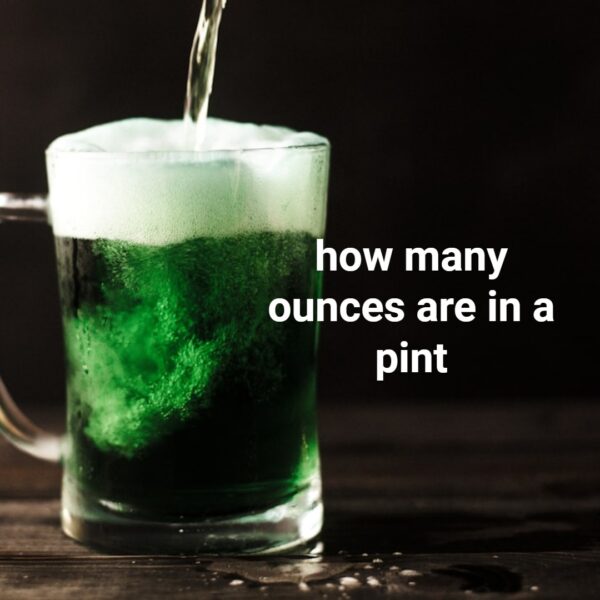 how many ounces are in a pint